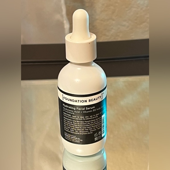 Foundation Beauty Hydrating Facial Serum Hyaluronic Acid & Vitamin B5 brand new - Picture 7 of 9